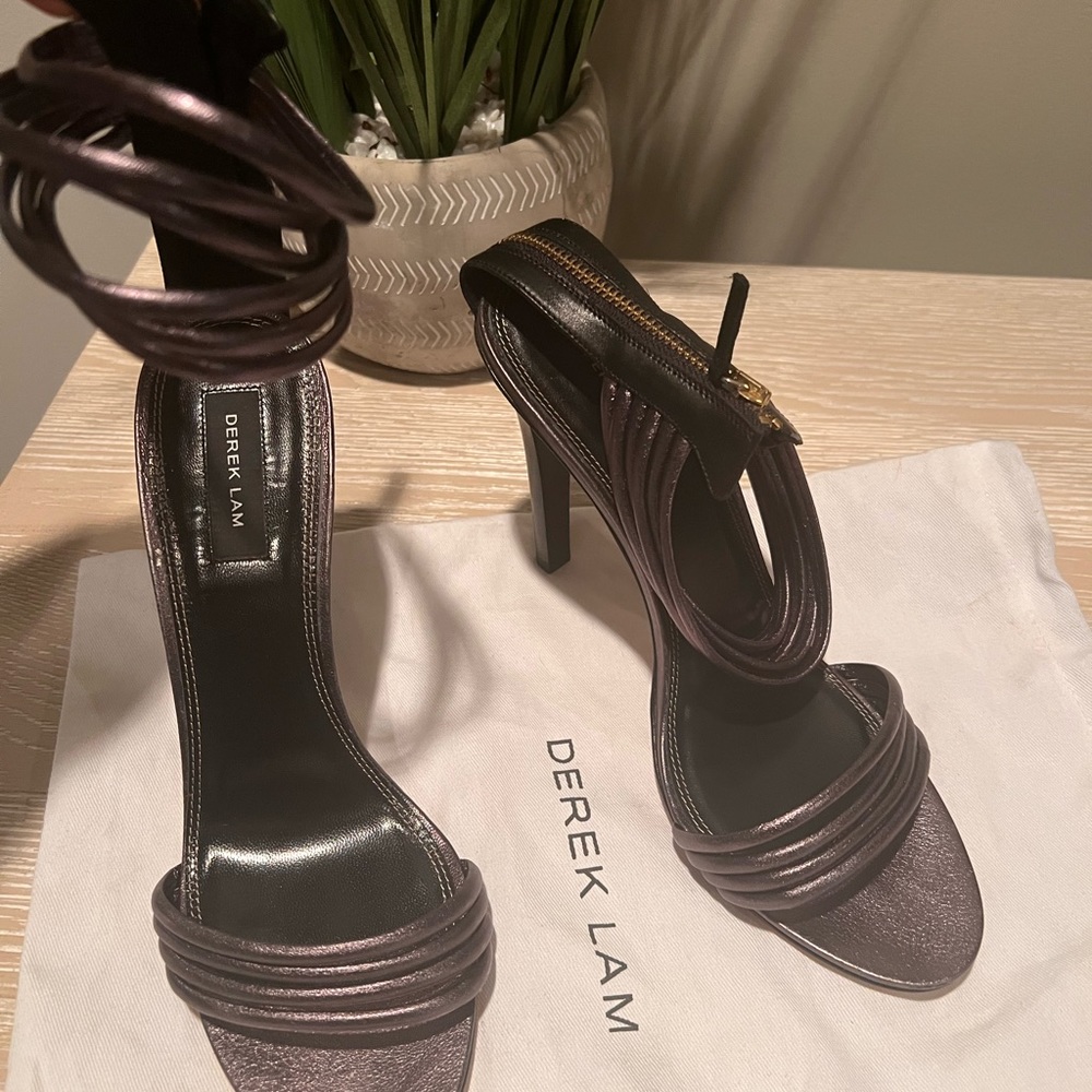 Derek Lam ankle strap pump